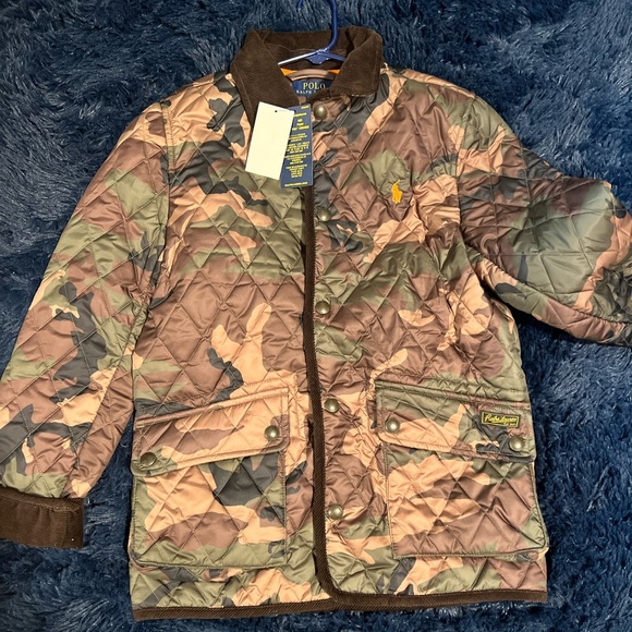 Polo Ralph LaurenBig Boys 8-20 Water-Repellent Hooded Quilted Barn